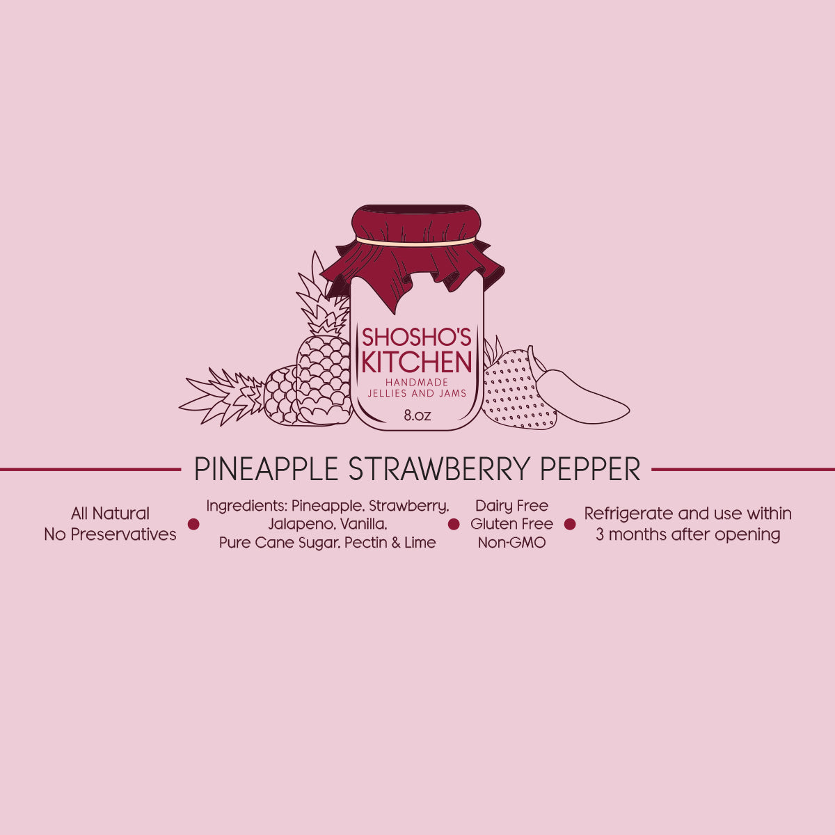 Pineapple Strawberry Pepper