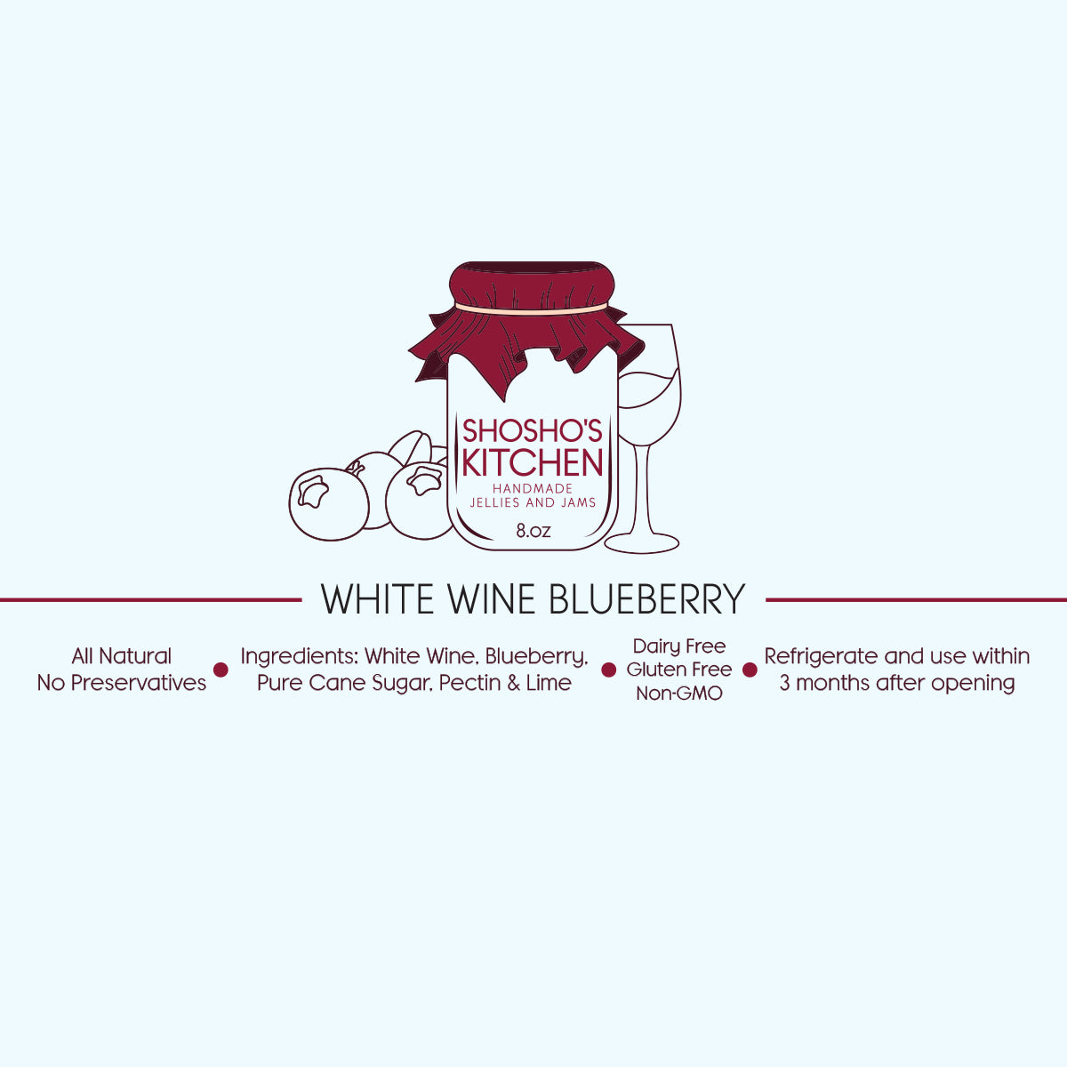 White Wine Blueberry