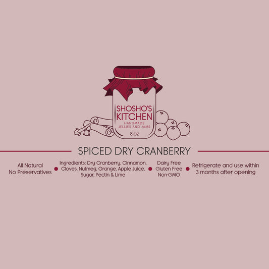 Spiced Dry Cranberry